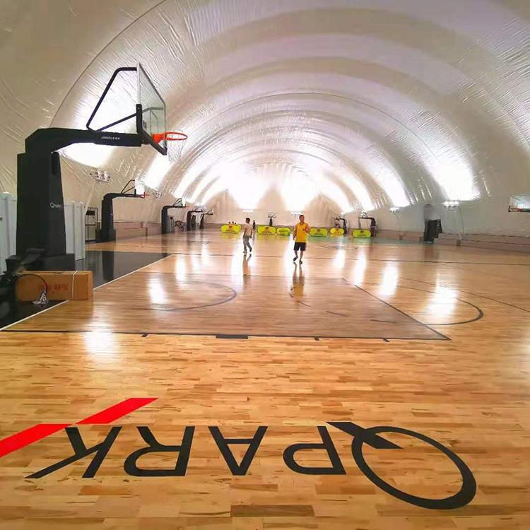 多功能游泳馆篮球馆气膜建筑设计，大跨度气膜体育馆定制