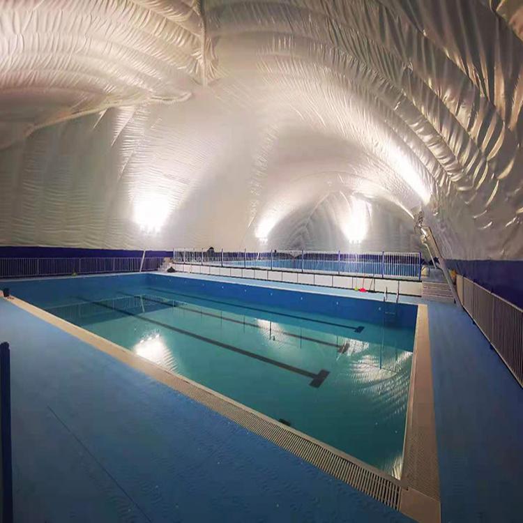 定制充气膜室内游泳馆，膜结构体育馆设计安装