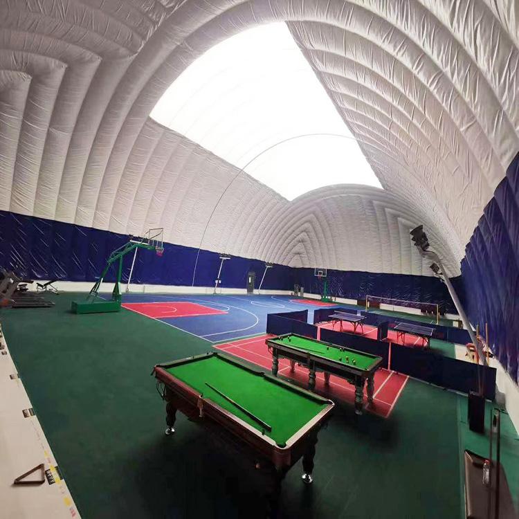 厂家供应大型气膜综合球场，气膜结构羽毛球馆价格