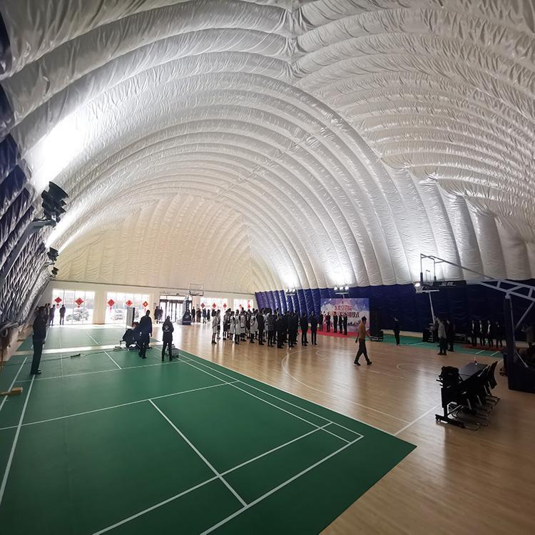 气膜运动馆造价-高山气膜-110米大跨度气膜结构