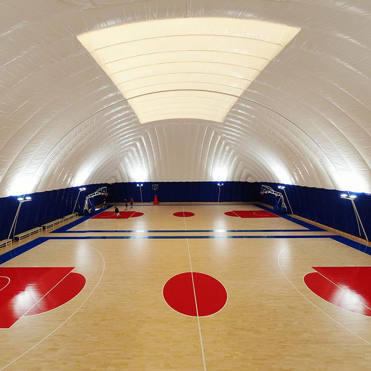 标准气膜篮球场价格，充气膜建筑原理，欢迎咨询