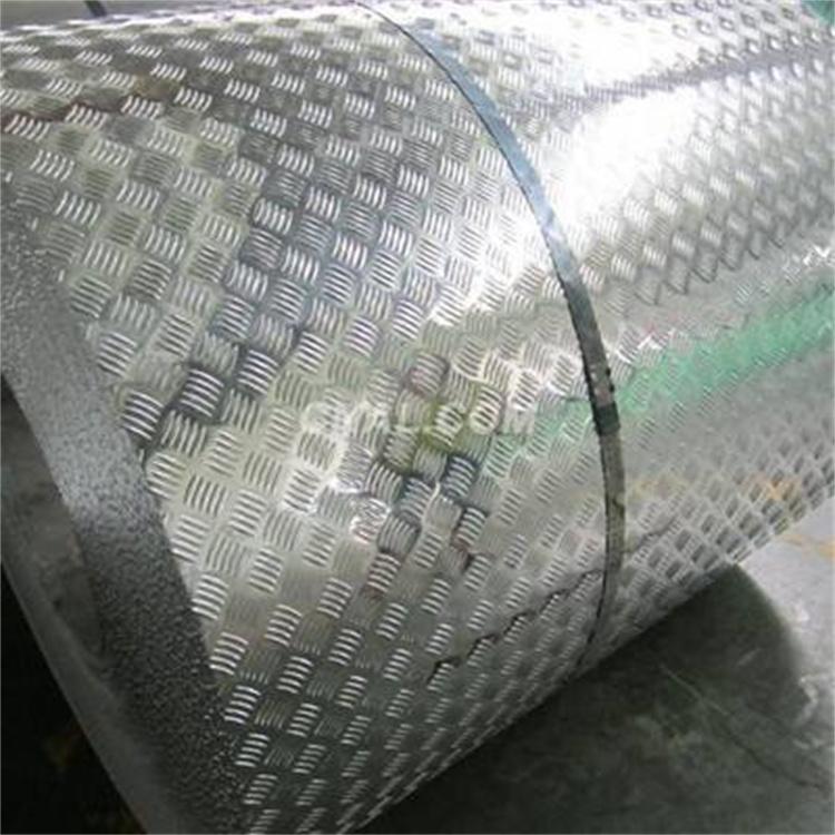 花纹铝板 大五条小三条花纹板 防滑压花 耐腐蚀板材辉联