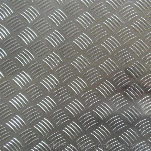 5754防滑铝板 5052小五条筋花纹铝板 压花铝板规格尺寸 辉联供应