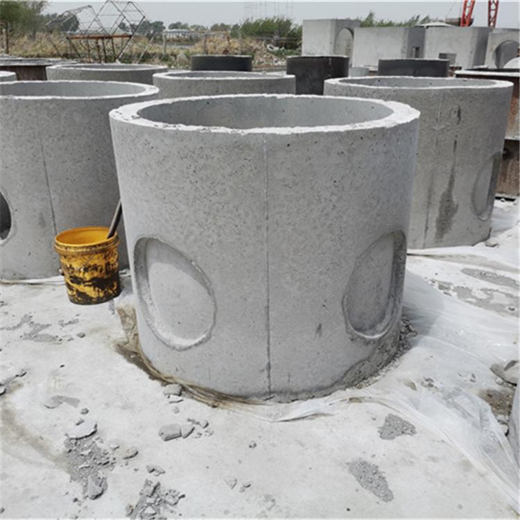 水泥检查井 沈阳华利源建筑 施工快捷安装方便 注塑成型 表面平整光滑