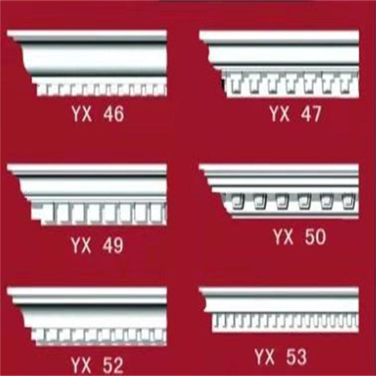 GRC装饰线条 装饰素线 花线 绿色环保安全细腻 承接大型工程