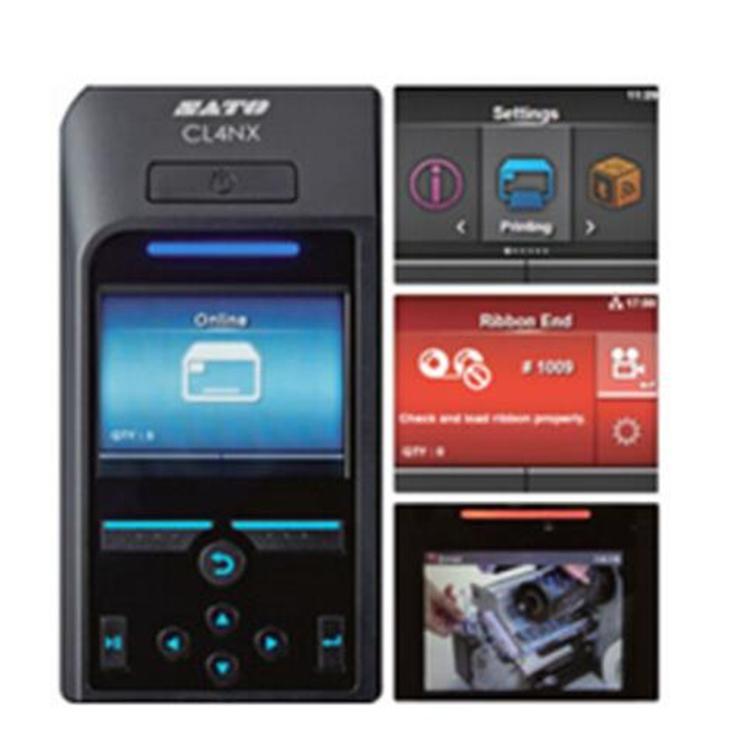 佐藤条码机SATO CL6NX  305DPI 液晶屏 摄像头标签打印