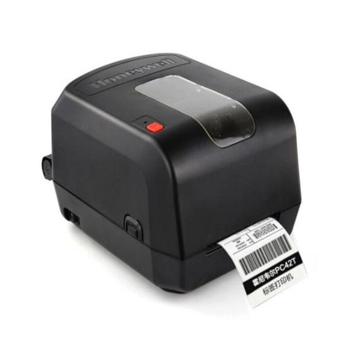 哈尔滨条码打印机霍尼韦尔PC42T黑色110*300米碳带不干胶标签机