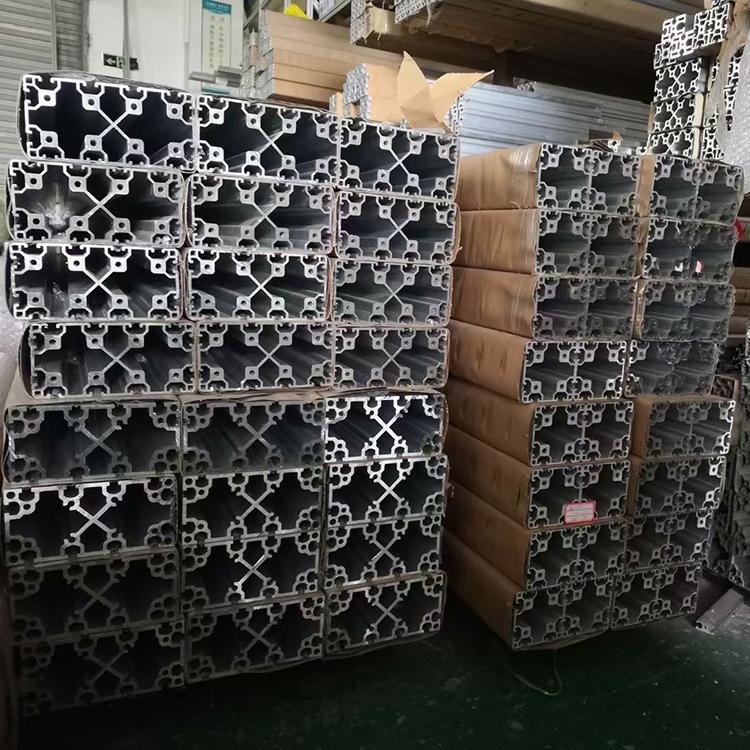工业铝型材 欧标铝型材 辽宁铝合金型材框架现货供应