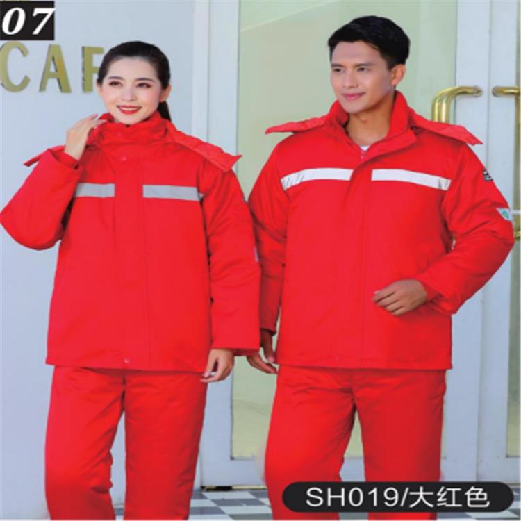 禾企制衣 秋冬装防静电棉衣 棉工作服定做