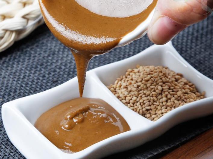 河南传统石磨麻酱 家用凉拌菜酱料 商用大桶芝麻酱