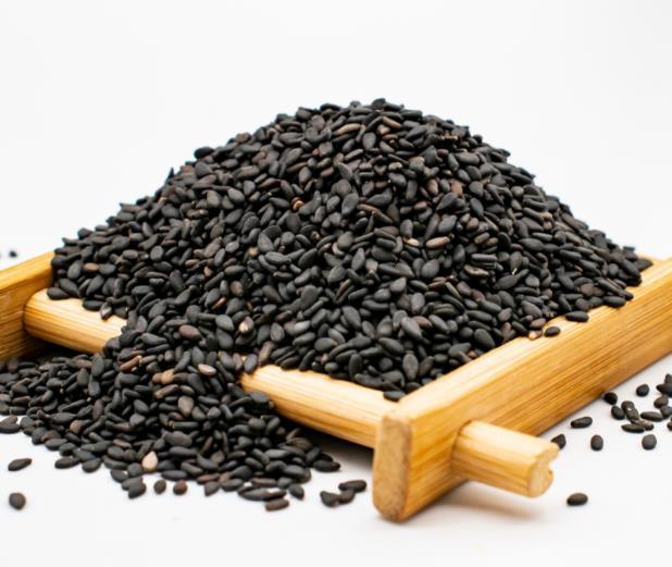 农家种植黑芝麻 生黑芝麻 长春芝麻粒 无染色黑芝麻