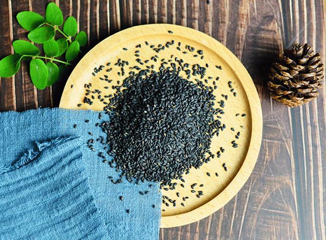 原生态品质黑芝麻 手工色选黑芝麻 高质量 低价格