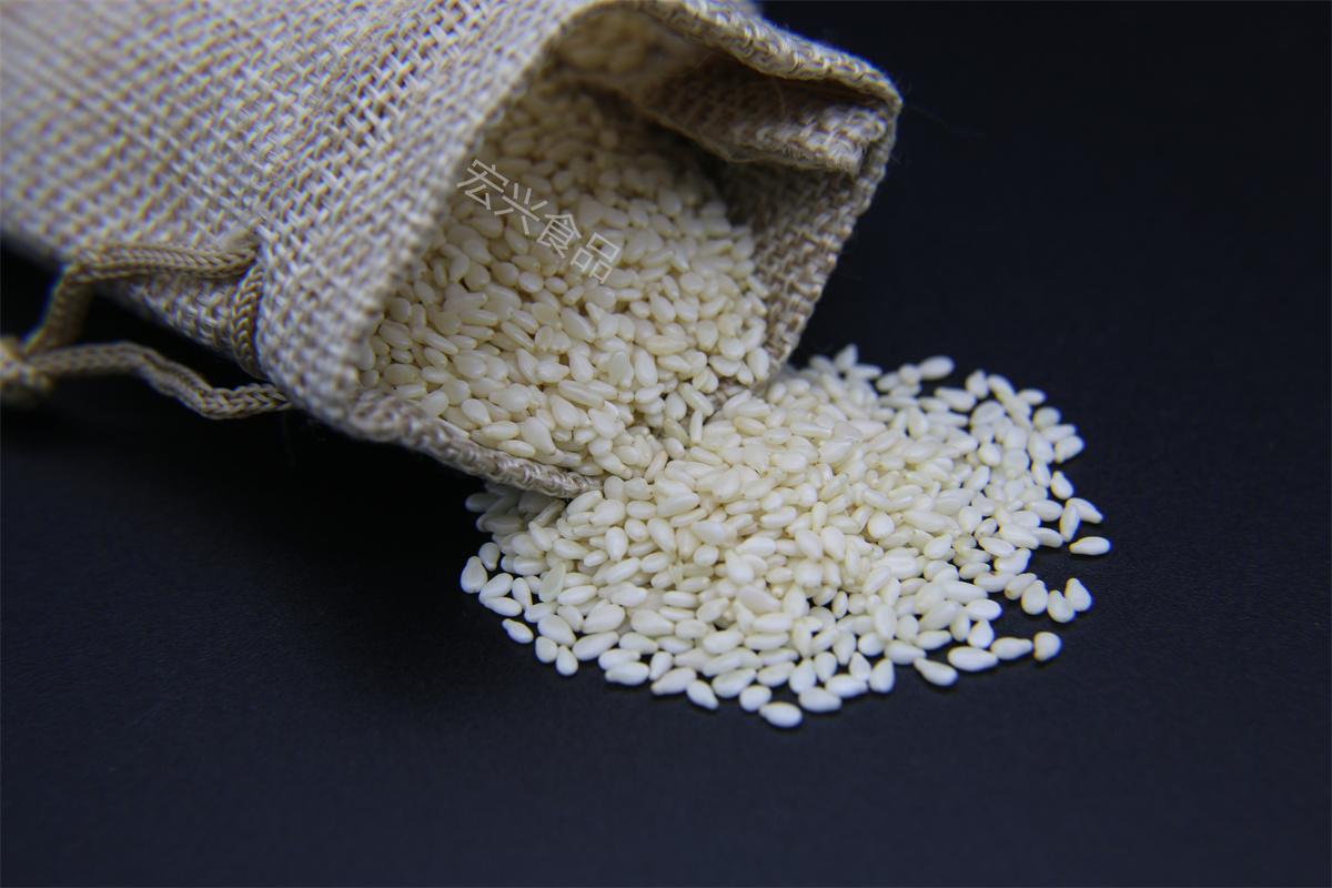 白芝麻农家特产 即食熟芝麻  孕妇极品拌菜调味品 一级品质