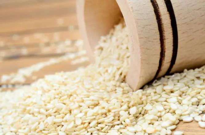 无漂白白芝麻 烧烤用熟白芝麻粒 冰粉专用配料芝麻