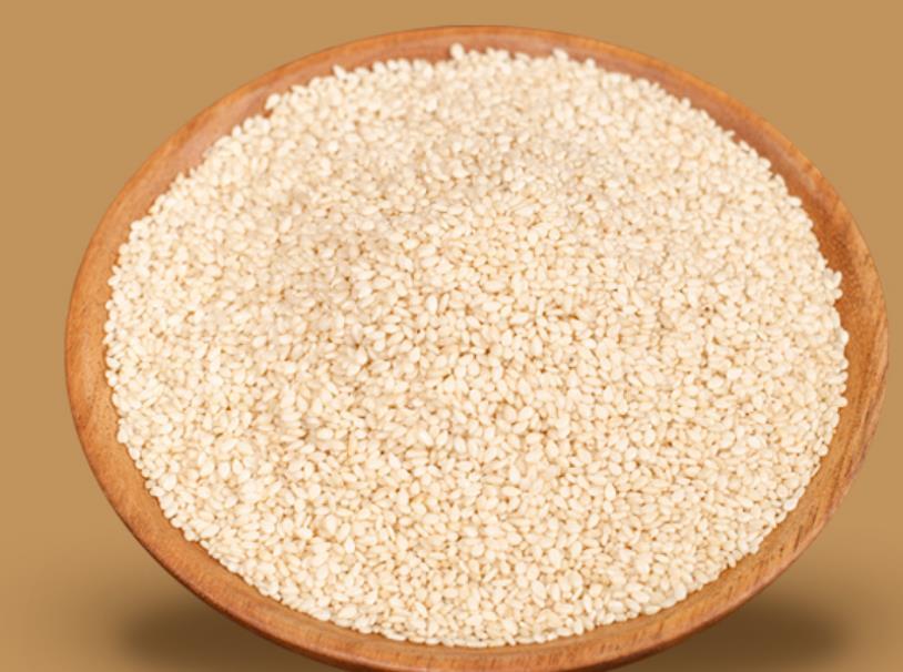 人工筛选大粒白芝麻 免淘洗芝麻粒 粒粒饱满 口感醇香