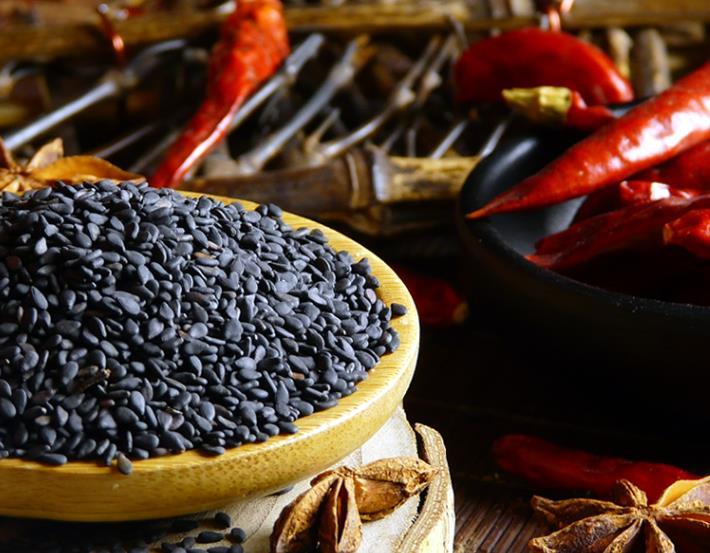 预熟原料 一级品黑芝麻粒  方便食品配料包原材料 优选原产地品质佳