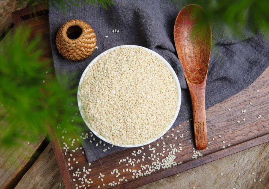 农家白芝麻 烧烤熟芝麻粒 25kg大袋装 好吃不贵