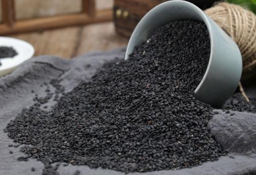 可接急单 黑芝麻馅料原料芝麻 熟黑芝麻粒 厂家发货