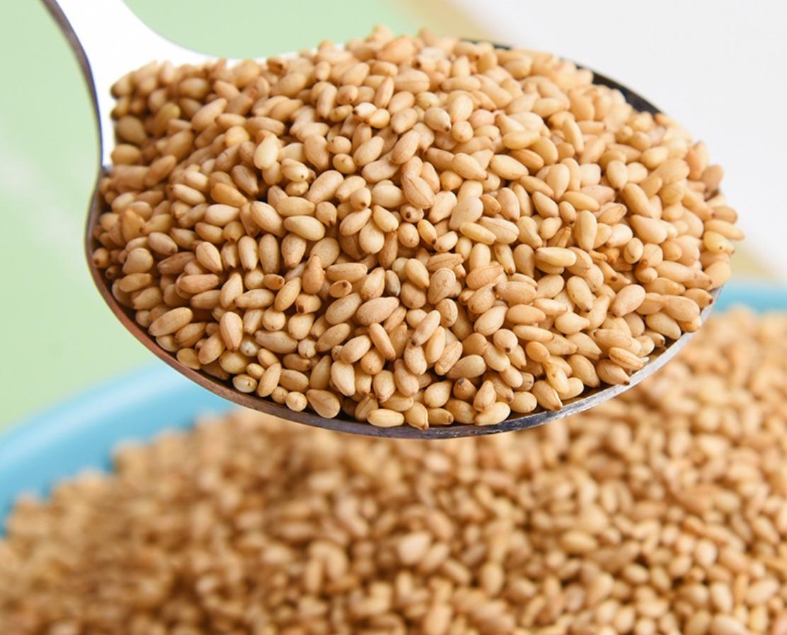 国标小芝麻粒 色选白芝麻 塑料编织袋装 实惠耐用熟芝麻