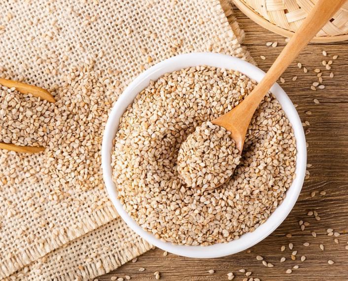 烧烤料白芝麻 大件批发新鲜芝麻粒 口感香甜不腻人 颗粒饱满