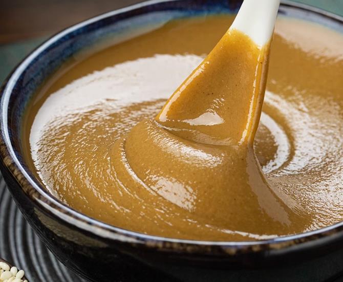 零添加的芝麻调味酱 老人小孩都能吃的酱料 饭店里的芝麻酱