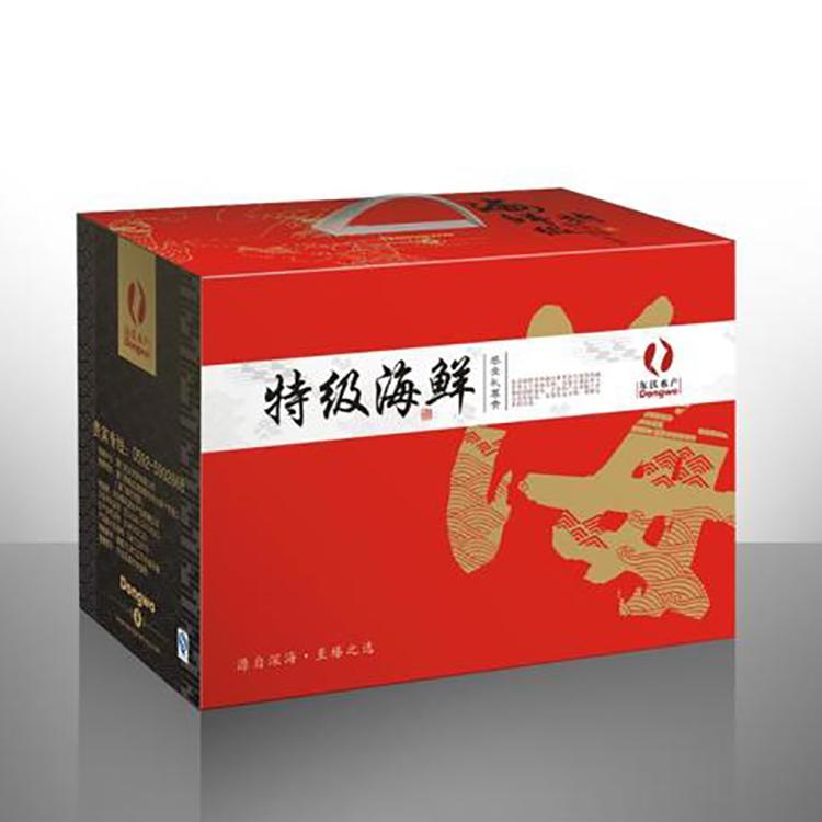 礼品箱定制 海鲜礼盒包装定制 沈阳专业厂家