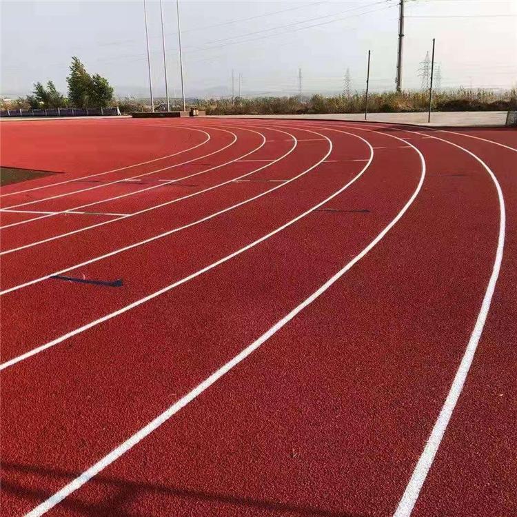 沈阳塑胶跑道施工 学校操场专业塑胶跑道定制