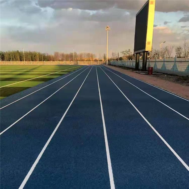 沈阳塑胶跑道 中小学橡胶跑道球场幼儿园彩虹跑道专业生产施工厂家