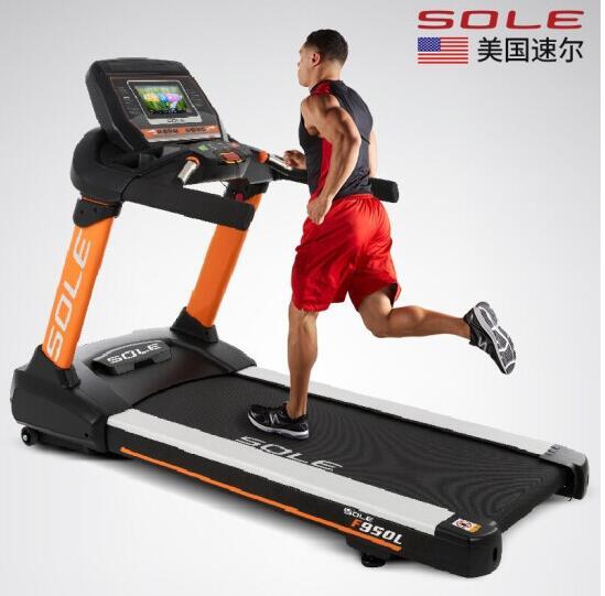 美国速尔SOLE健身器材多功能电动大型商用高端豪华跑步机健身房专用F950L 6.0交流强劲马达