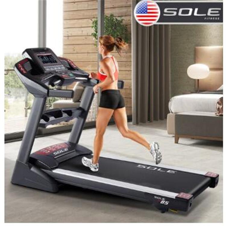 美国SOLE速尔跑步机家用静音折叠多动能电动坡度F85NEW商用健身房配置 进口轻商用
