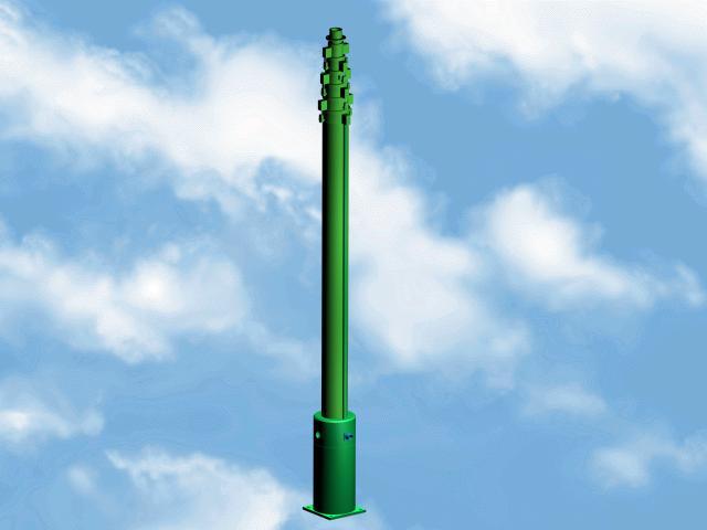 升降杆 电动升降杆 天线杆 伸缩杆 