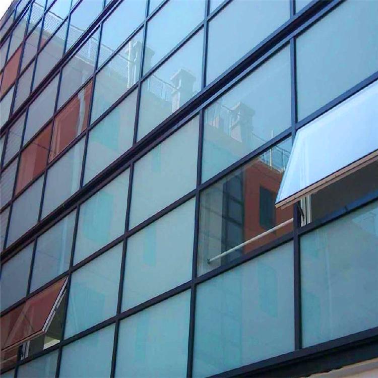 玻璃彩色幕墙 玻璃幕墙 led玻璃幕墙 玻璃钢结构幕墙 诚意出售