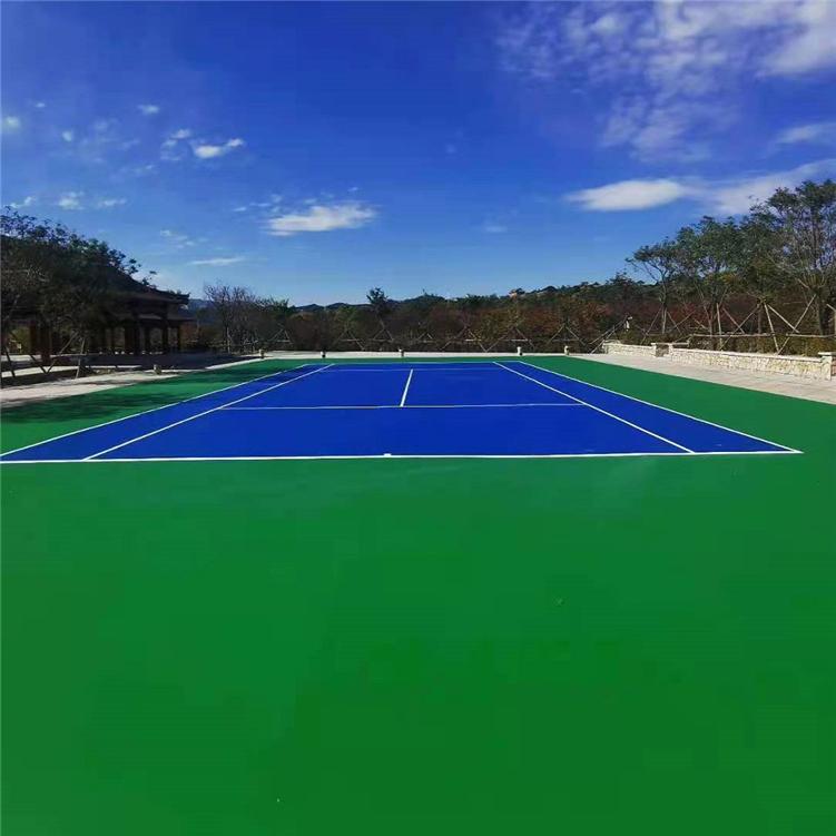 硅PU室外运动场地工期快施工经验丰富