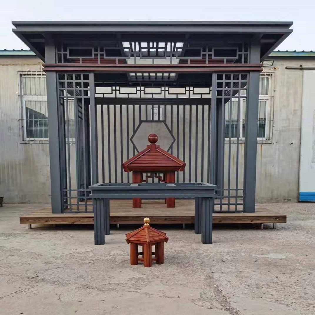 吉宏昊专业定制铝艺凉亭 新中式铝艺凉亭定制 款式多样 批发价格 