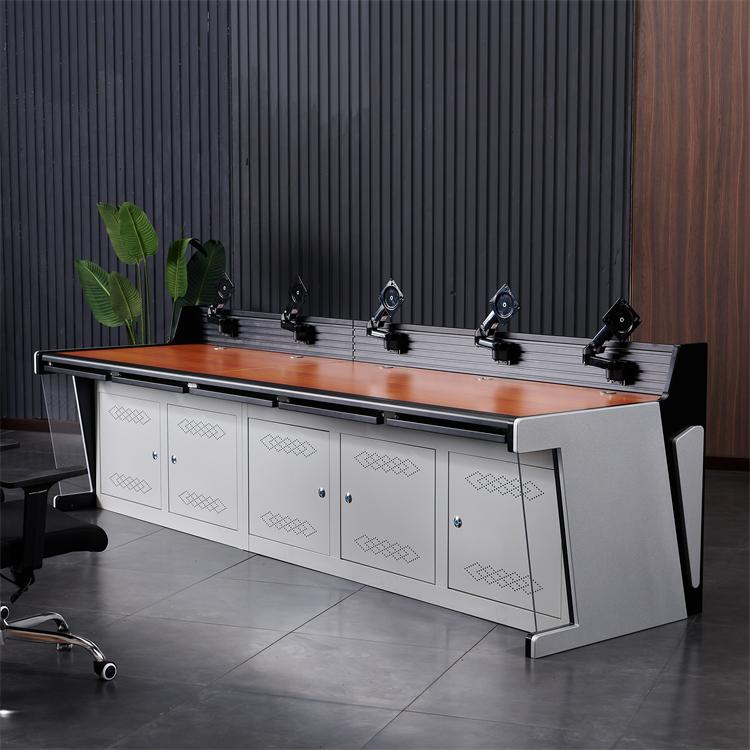 辽阳监控操作台 值班台 辽宁钢木控制台 客制化订制 满足用户需求