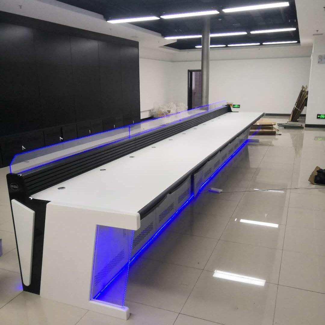 控制台工厂 监控台中控室操作台定制加厚指挥中心调度台