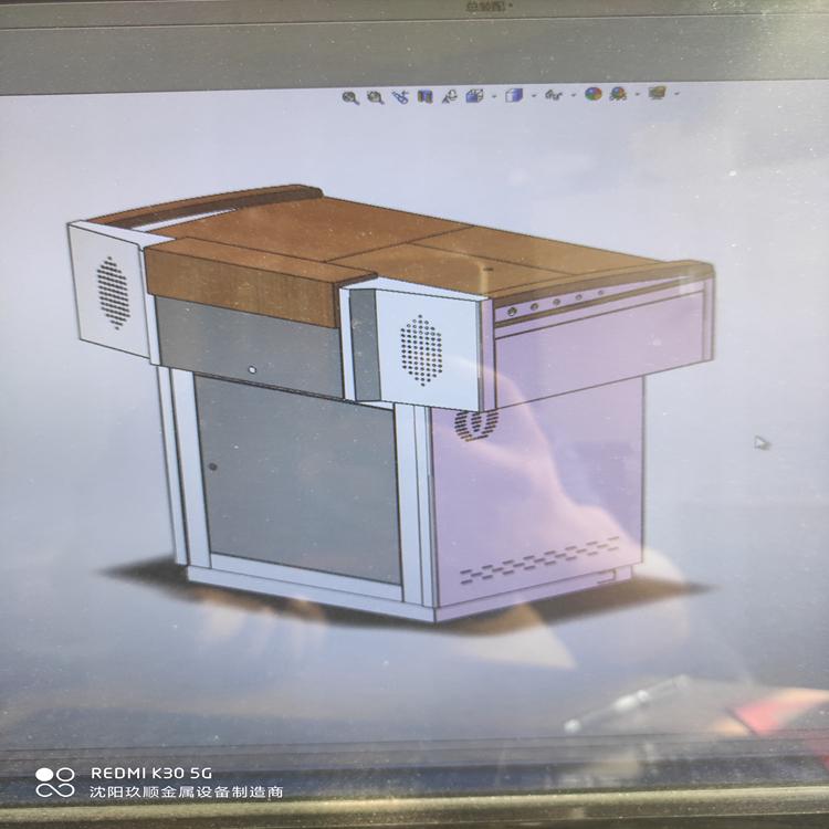 全钢讲台 电脑翻转器 实验台 厂价直销