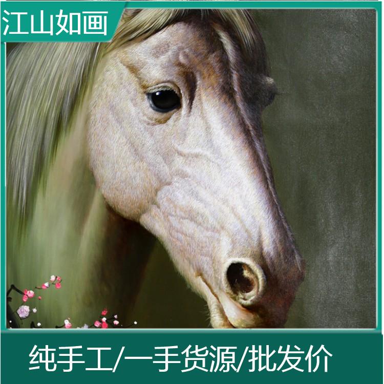 高端朝鲜油画 朝鲜风光油画 朝鲜油画精品 朝鲜油画收藏