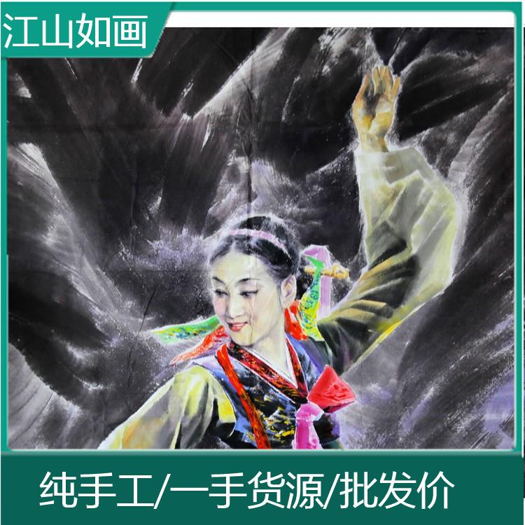 朝鲜油画 偏偏起舞 高端油画收藏  彰显品位