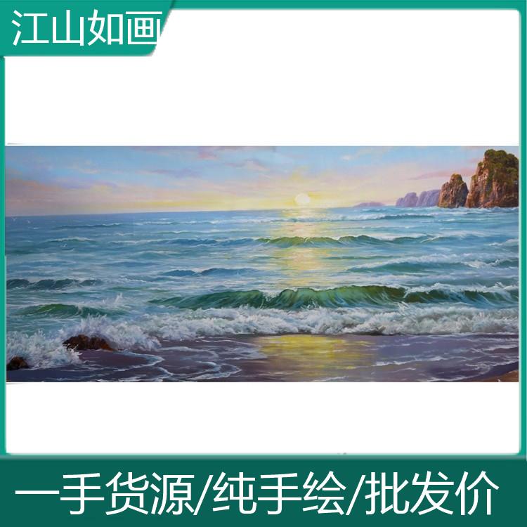 朝鲜油画 纯手绘 一手货源