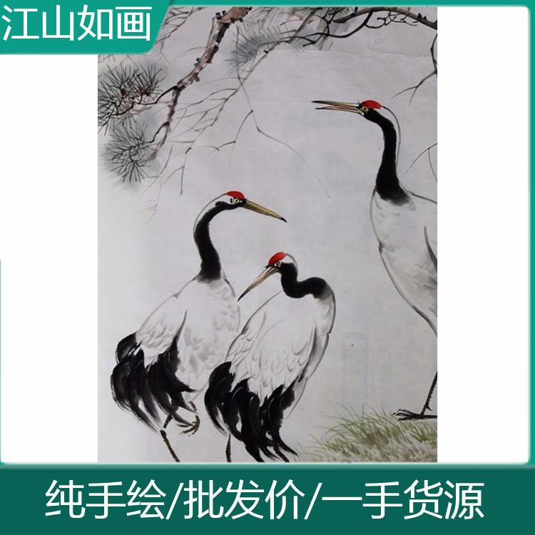 轻奢玄关装饰画 竖版现代简约走廊过道尽头挂画别墅客厅抽象壁画