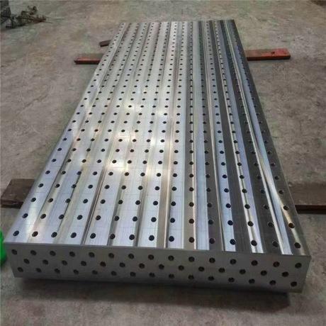 供应厂家铸铁多孔焊接工作台品质保证 三维柔性焊接平台 焊接平板