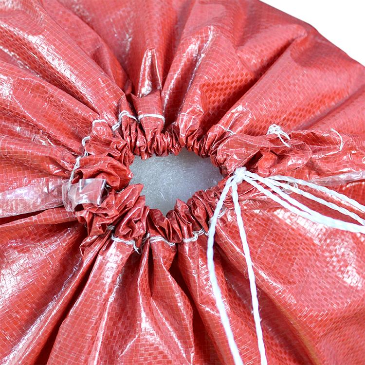 彩色单双抽绳蔬菜水果土豆编织塑料透气结实包装袋厂家定制