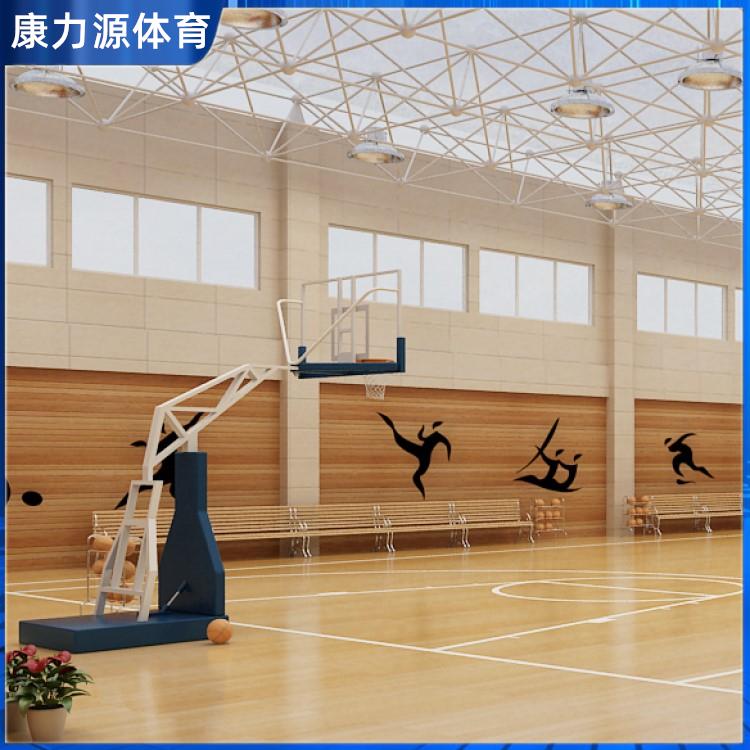 室内篮球架  体育馆运动场篮球架供应价格  国标篮球架现货