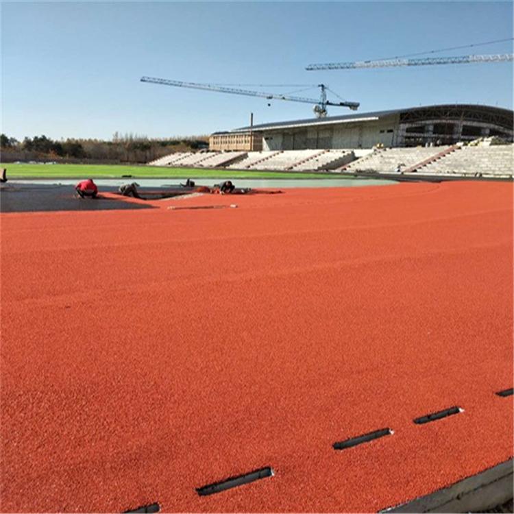 塑胶跑道施工厂家   工程塑胶跑道  塑胶跑道建设 专业施工团队