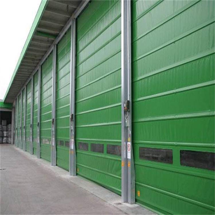 快速堆积门 车间电动车库感应门 工业 凯晟门业