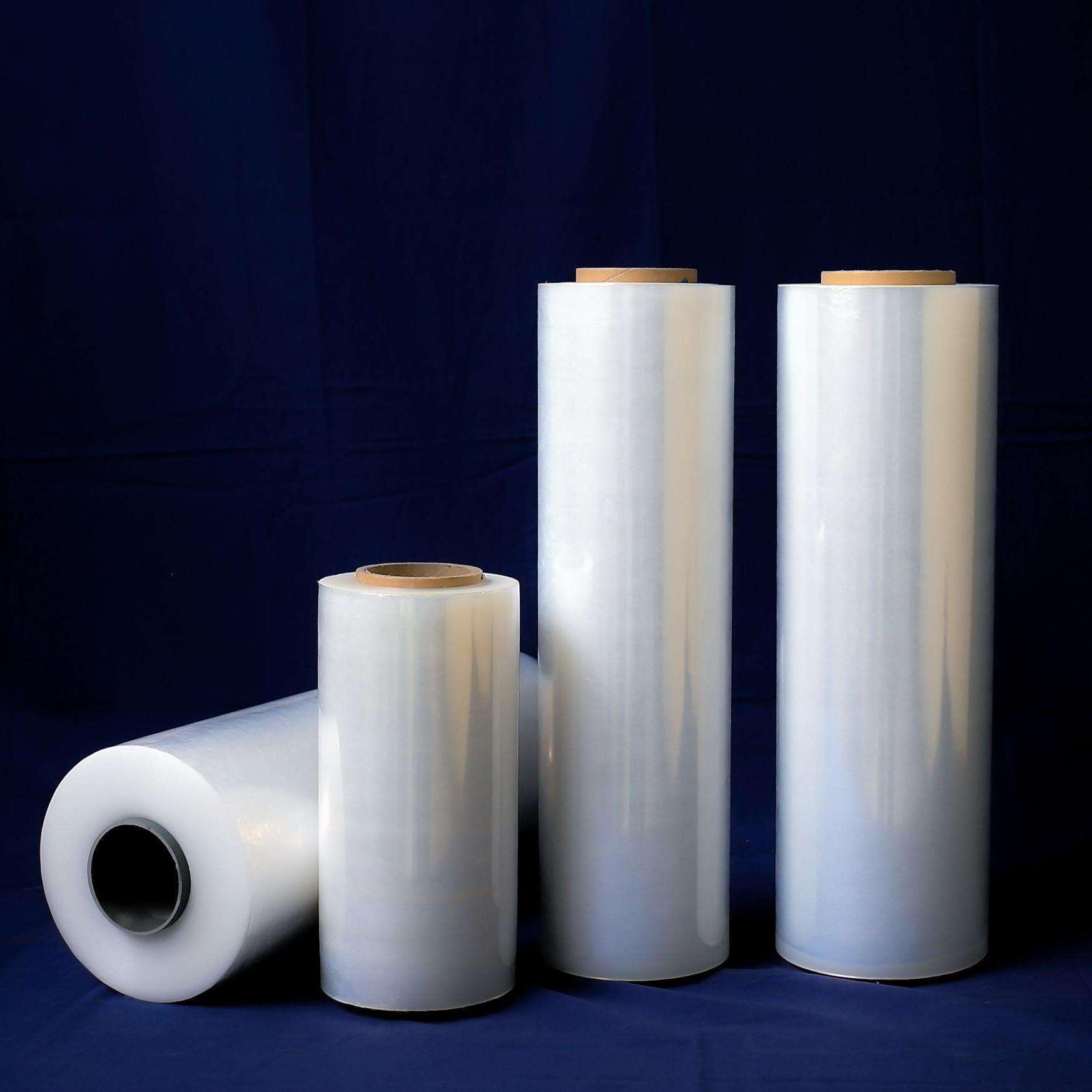 厂家整箱包邮 缠绕膜宽50cm 塑料包装膜透明大卷 工业拉伸膜 打包膜 价格