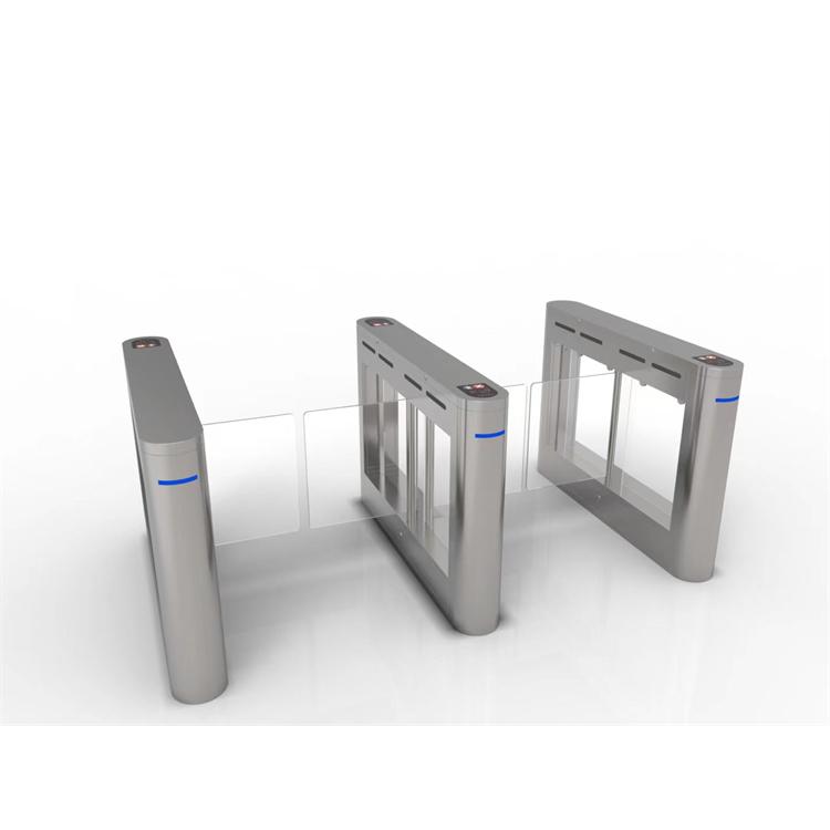 写字楼豪华摆闸人行通道闸机防撞速通门快速识别通行人脸识别自动扫码测温