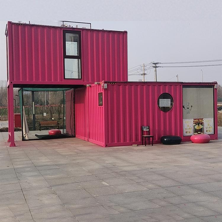 集装箱活动房 广场可移动创意彩钢房 集装箱建筑 钢结构