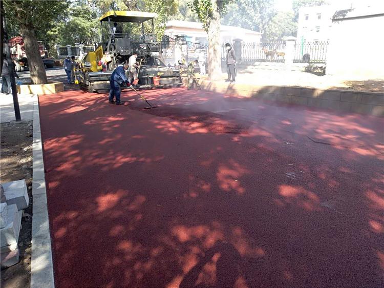 彩色沥青 彩色沥青混凝土 彩色沥青路面 彩色沥青道路 彩色沥青施工 彩色沥青价格